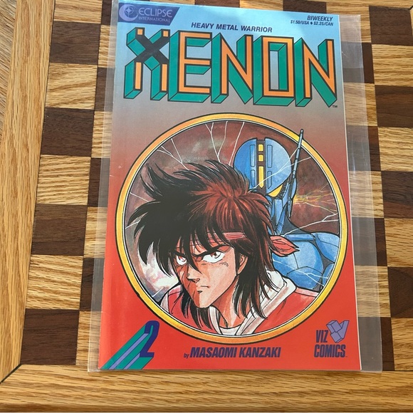 Xenon Heavy Metal Warrior Top Graphic Novel Bundle set of 2 qty-lovely graphics - Picture 6 of 13